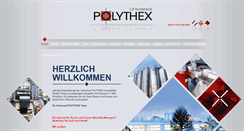 Desktop Screenshot of polythex.de