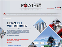 Tablet Screenshot of polythex.de